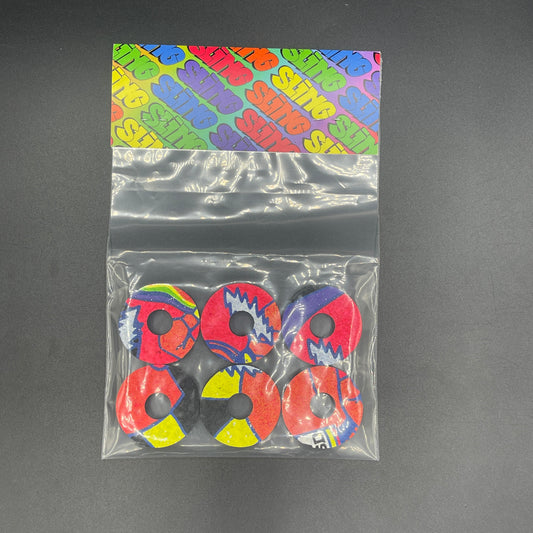 Slinger 6 pack LSD Girl Moodmat Rings