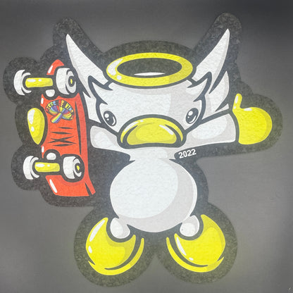 Piece Of Mind X Ryno X Danger Visual Angel Skater Duck Moodmat