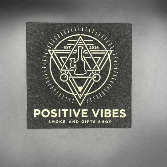 Positive Vibes Radioactive Logo Moodmat