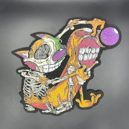 I Scream Art X The I Scream Truck Cat & Dog Moodmat