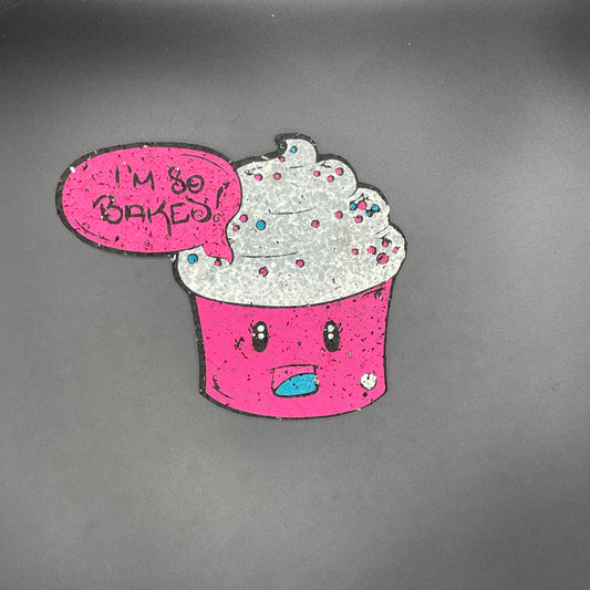 I’m So Baked Pink Cupcake Moodmat