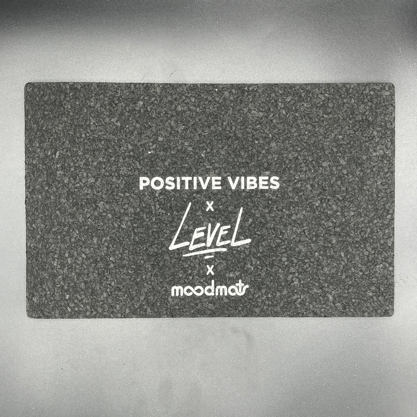 Positive Vibes X Level Graffiti Letters Moodmat