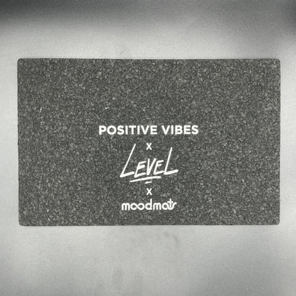 Positive Vibes X Level Graffiti Letters Moodmat