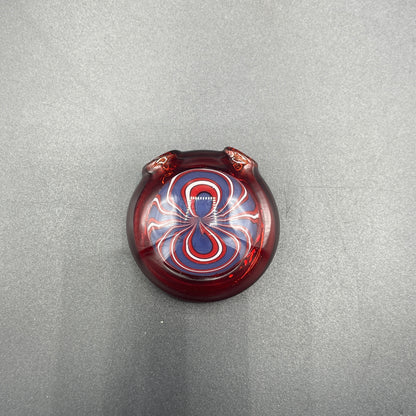 Red & Blue Linework Pendant