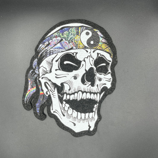 Laughing Shaman X Juan Teyer Skull Moodmat