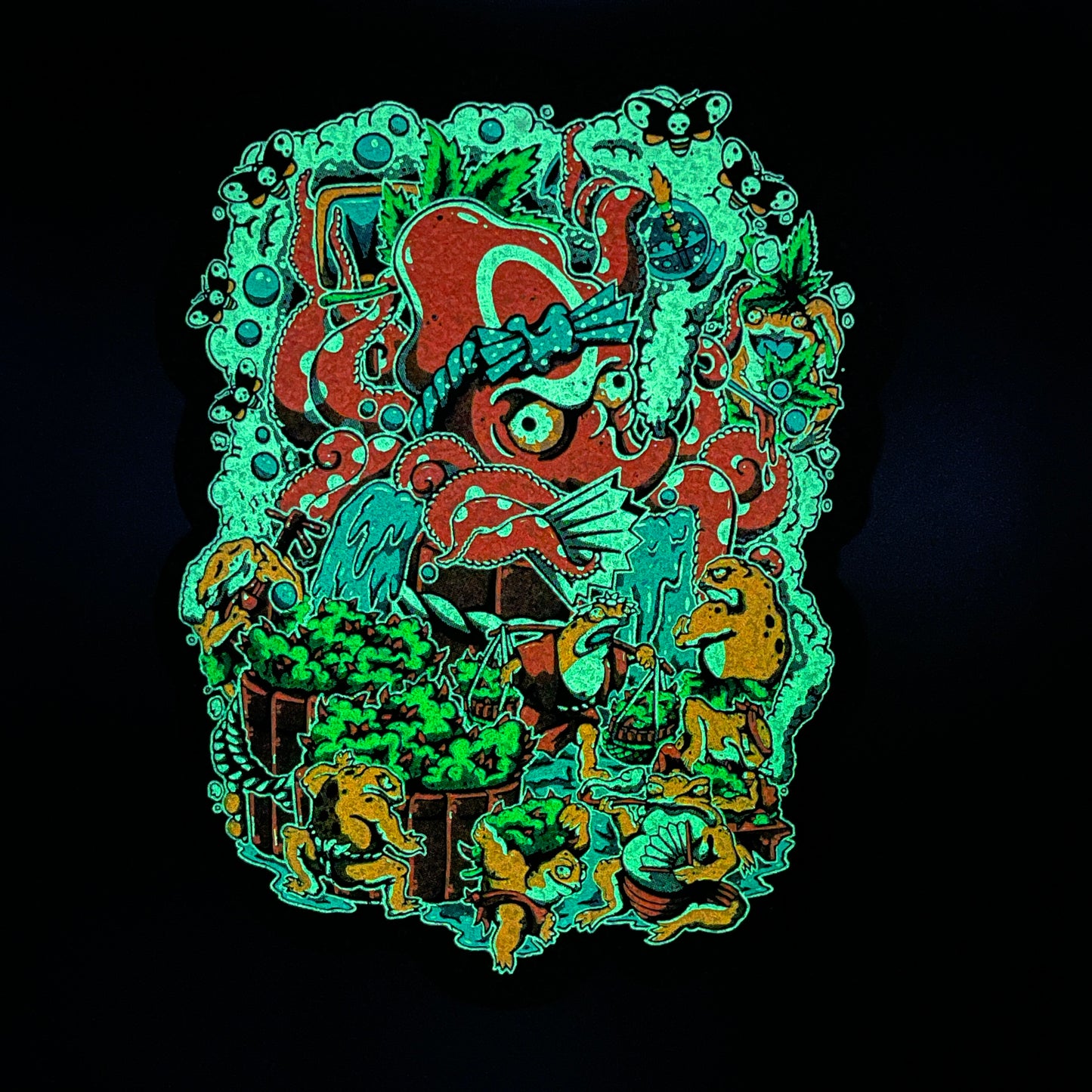 Dark Mountain Cult X Stone Head Red Bath House Moodmat