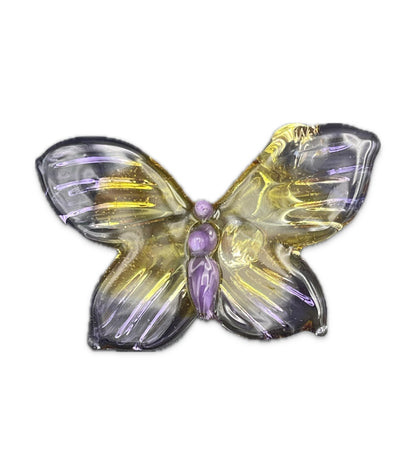 Lyric Glass Butterfly Pendant