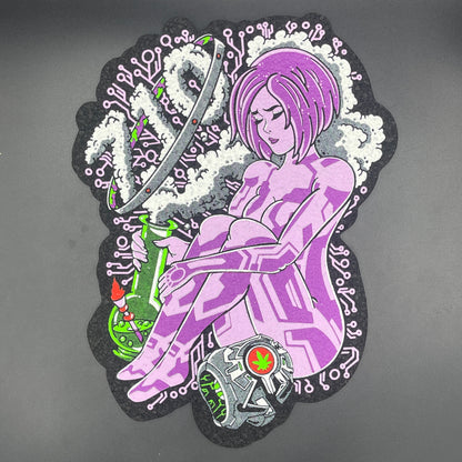 Dark Mountain Cult X Pooper Trooper Pinz 710 Purple Cortana Moodmat