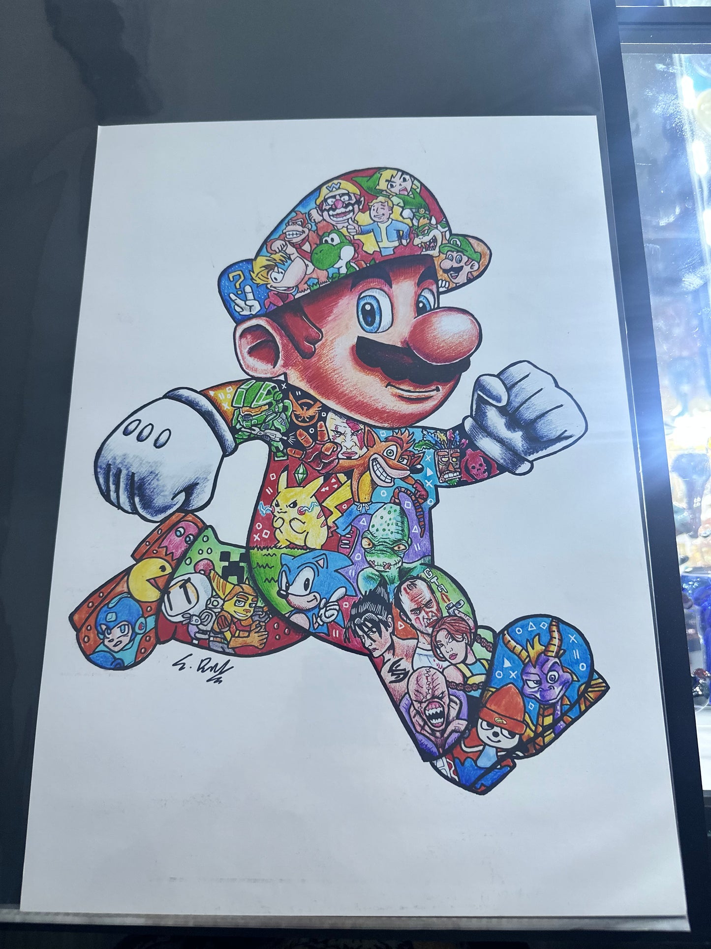 Forever Rising Super Mario Print