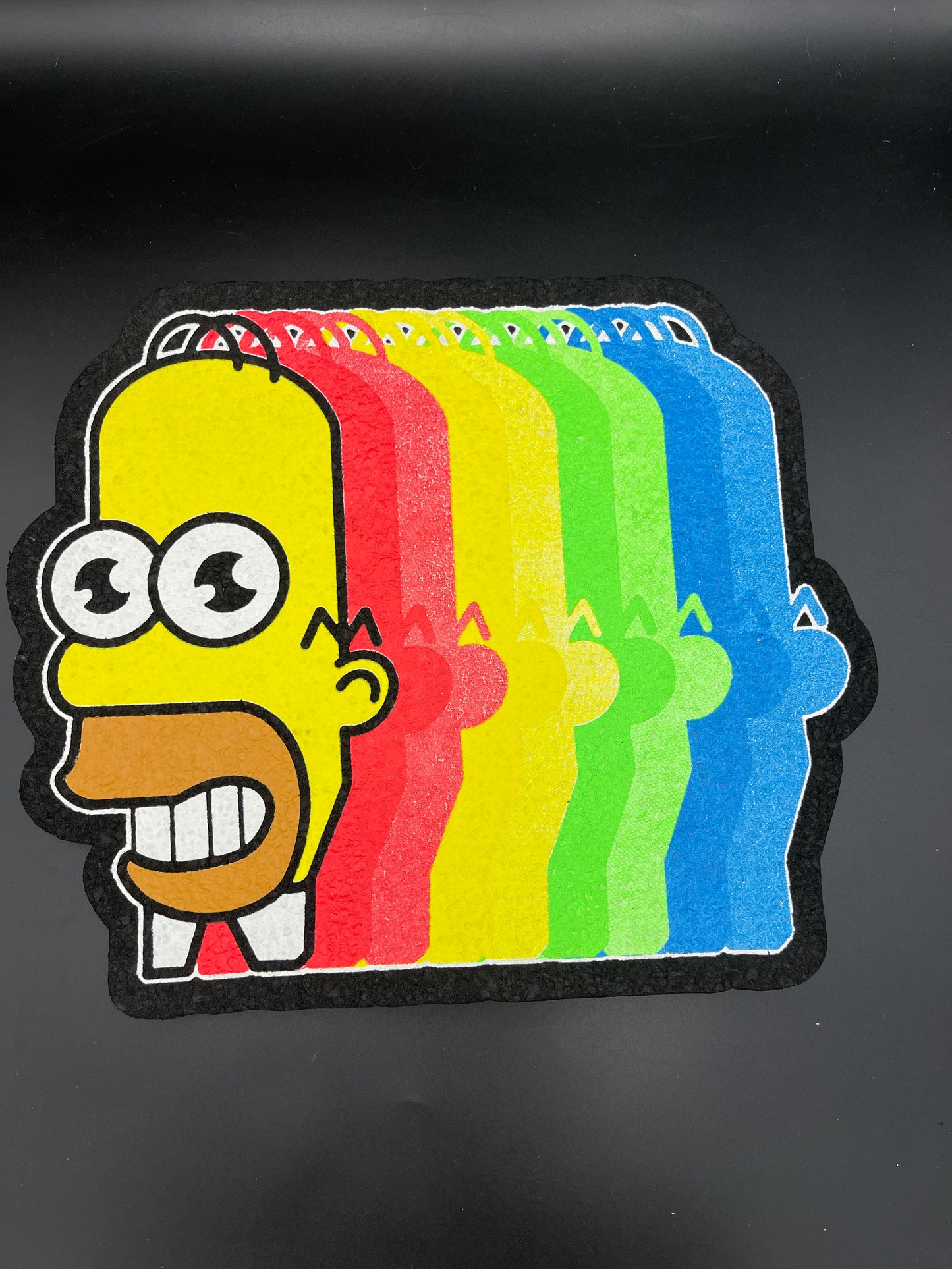 Hippie Hussle X The Seshons X Dopals Opals Rainbow Homer Moodmat