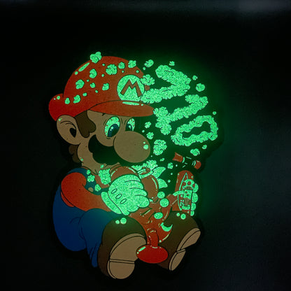 Hippie Hussle X Dark Mountain Cult X Lee Machine Mario 710 Moodmat