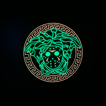 JAD Pink & Green Voorsace Moodmat