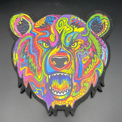 Bear Quartz Trippy Bear Mood Mat