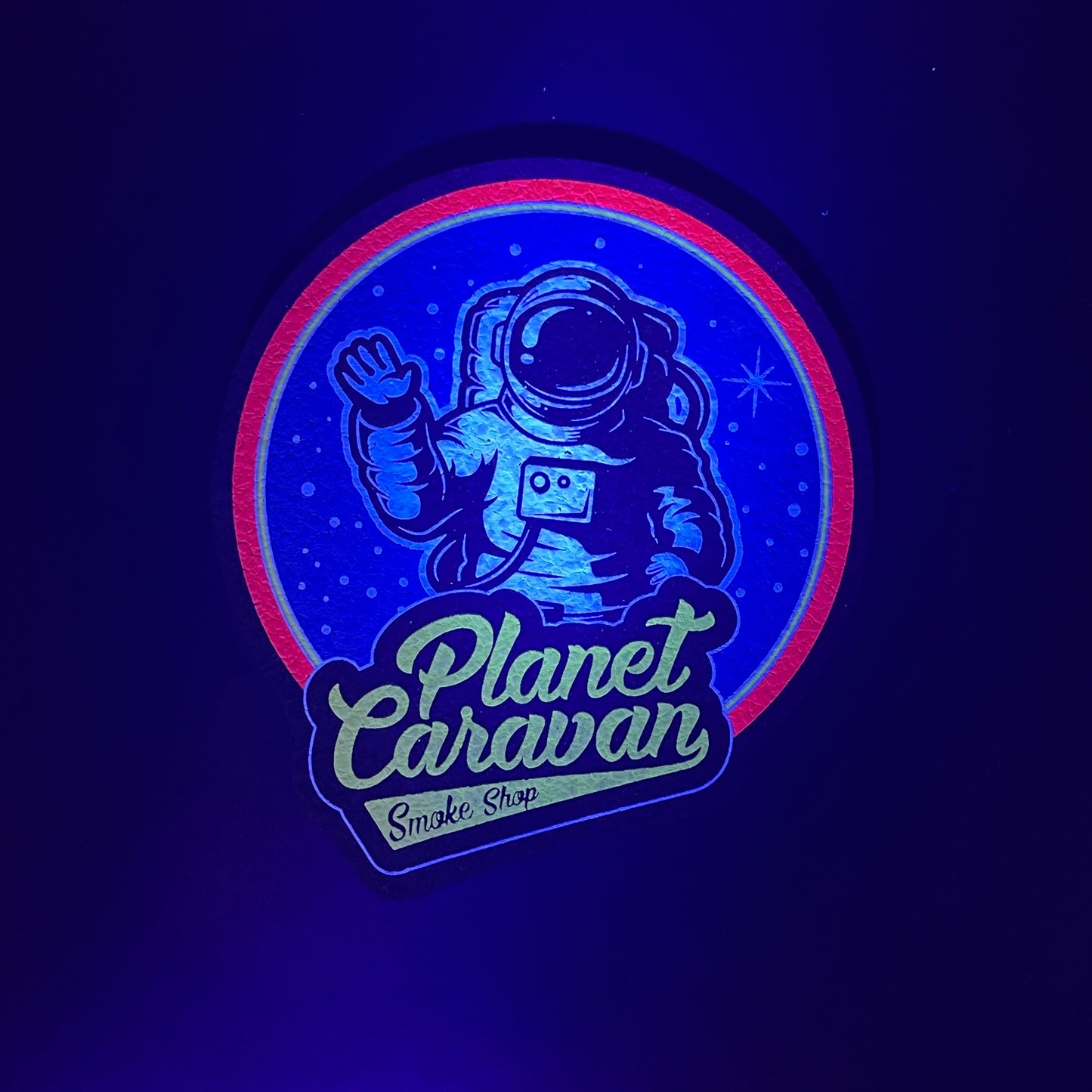 Planet Caravan Astronaut Round Moodmat