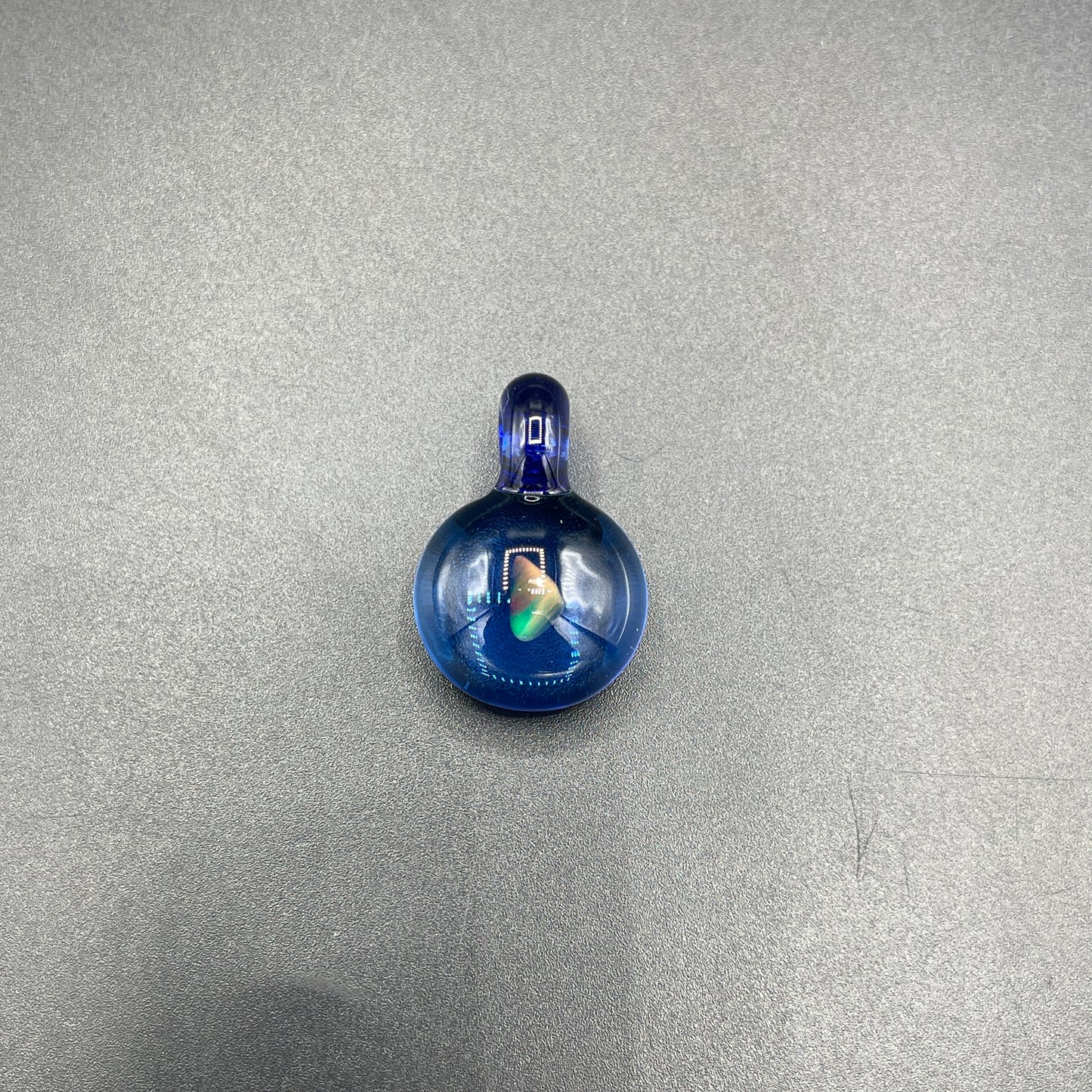 Domepiecer Blue Opal Pendant