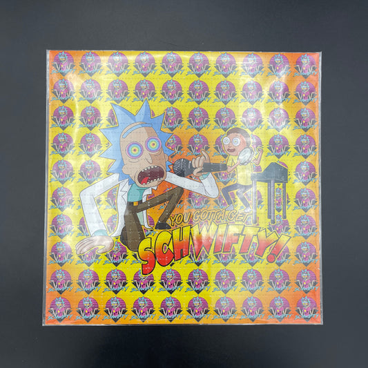 Zane Kesey Get Schwifty Rick & Morty Blotter Art