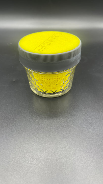 Planetary Prints Neon Yellow Clean Cup