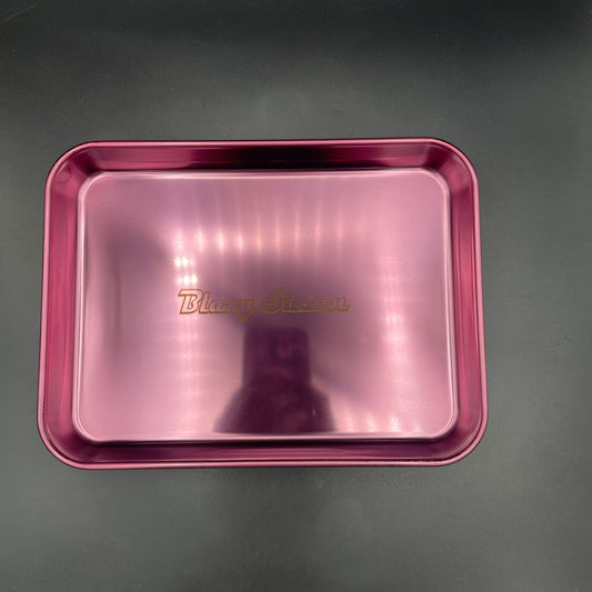 Blazy Susan Purple Gold Tray