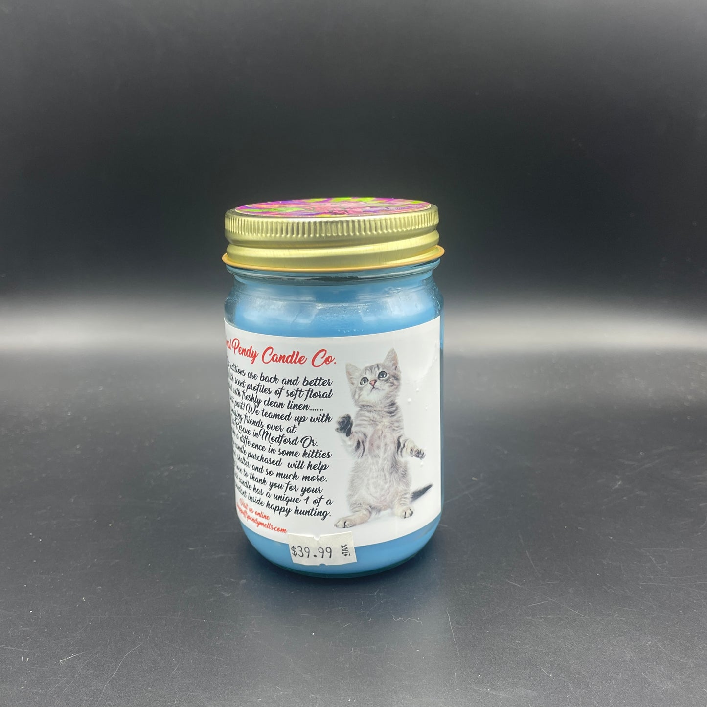 Puffs PendyMelts Candle - Kitty Cat Edition