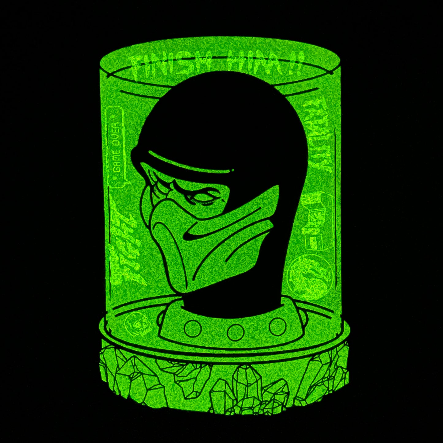Dark Mountain Cult X Glass House Gold Mortal Kombat Jarhead Moodmat