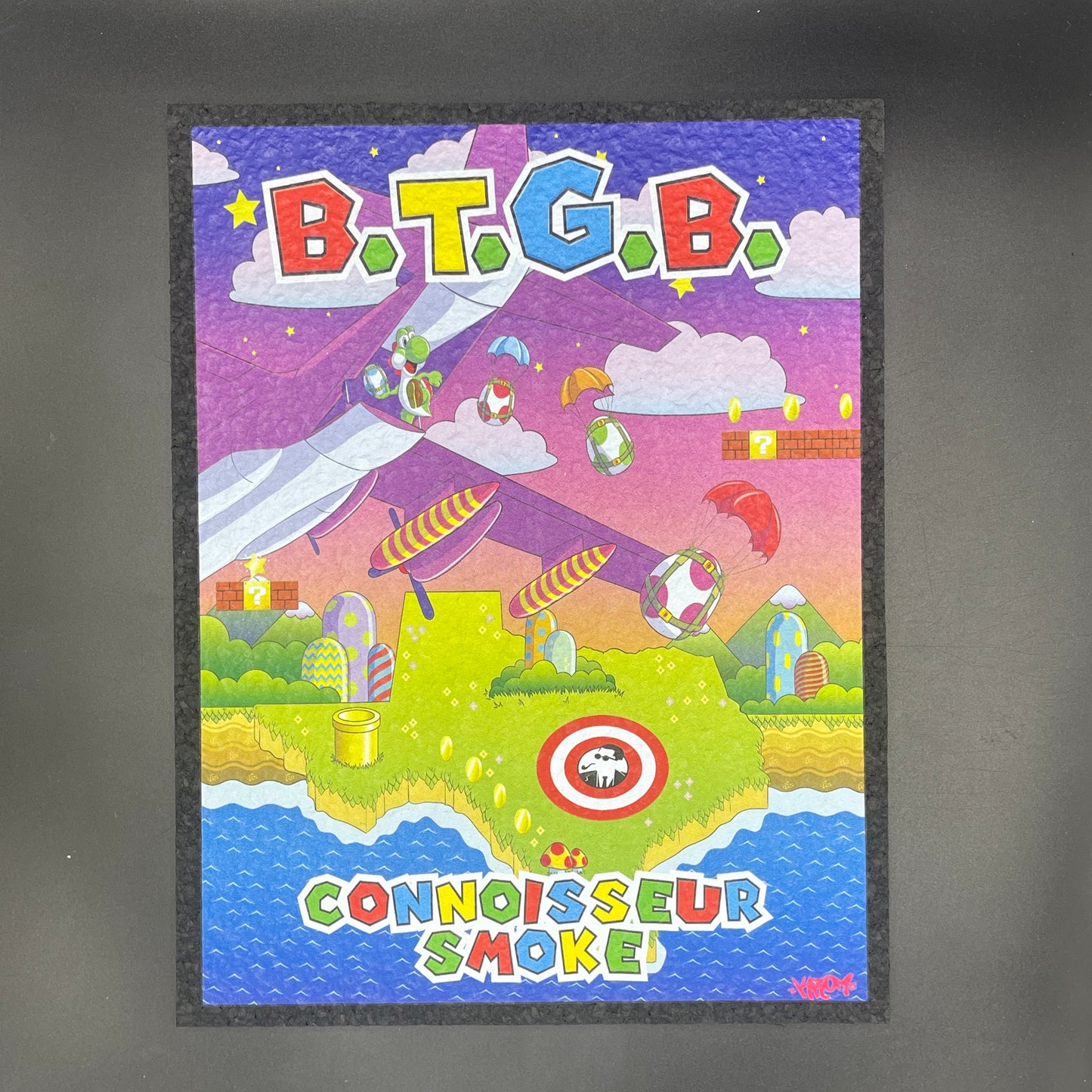 Connoisseur Smoke X B.T.G.B X Krom Yoshi Moodmat