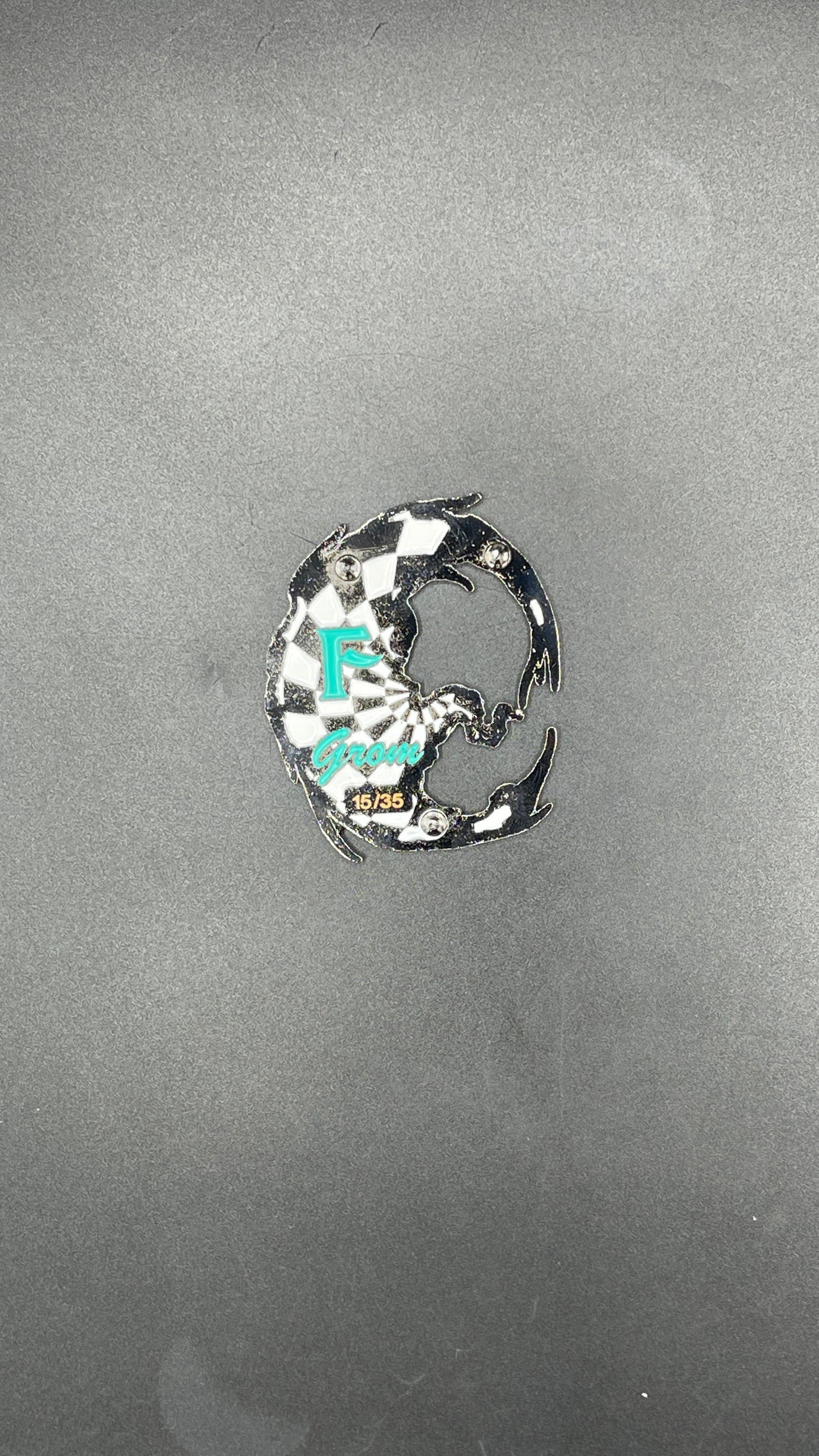 Grominate X From NY To The Moon Violet Nights Pin