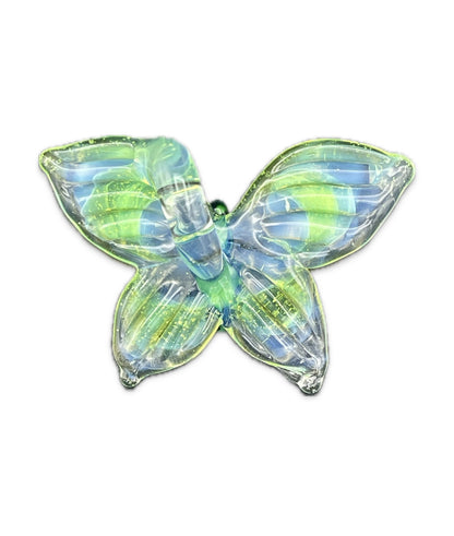 Lyric Glass Butterfly Pendant