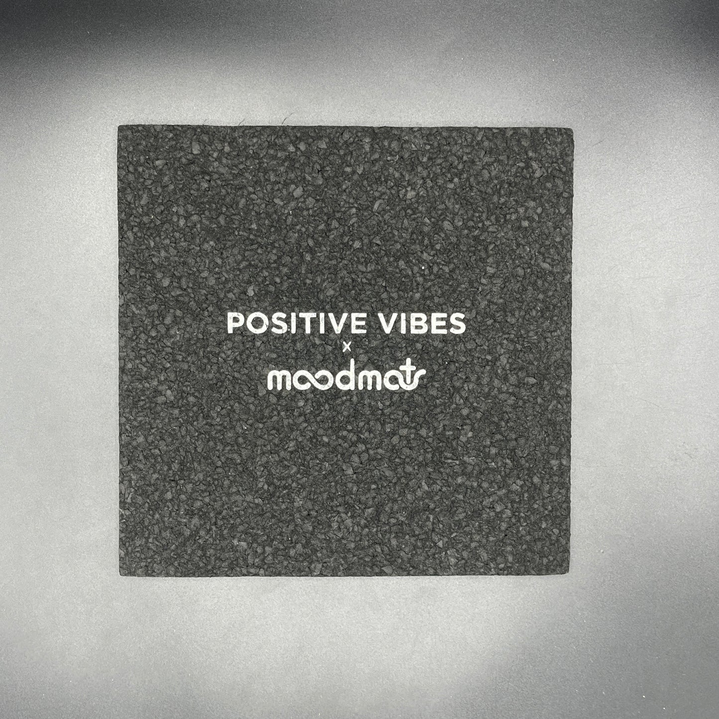 Positive Vibes Green To Blue Logo Moodmat