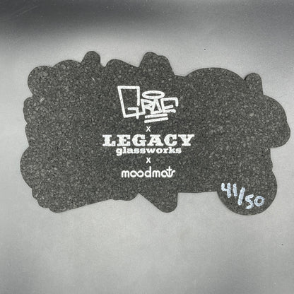 Legacy Glassworks X Groe Purple & Green 20 Odd Years Moodmat