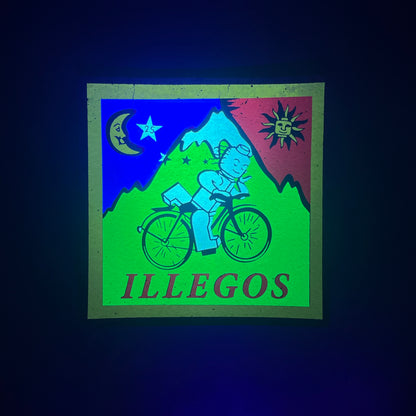 Illegos Minifig Bicycle Day Moodmat