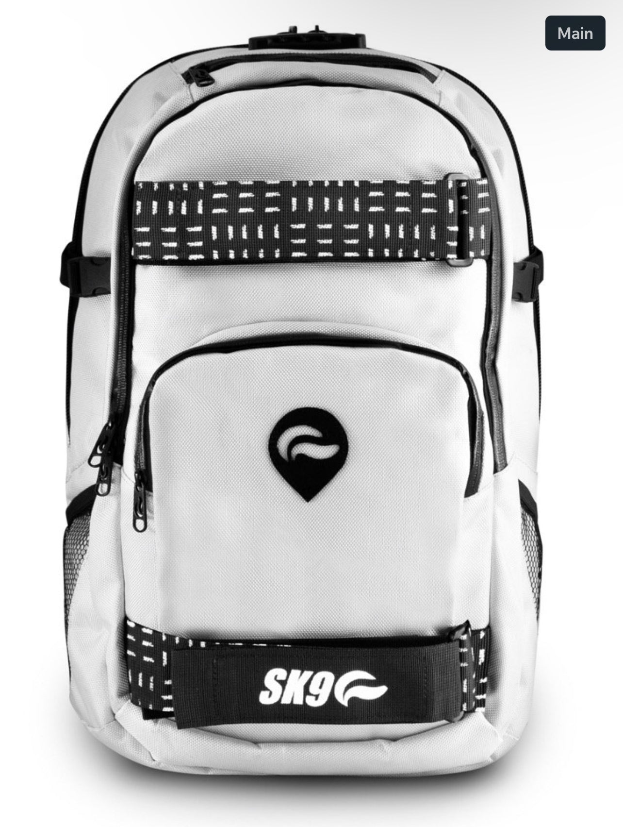 Skunk Nomad White Skater BackPack