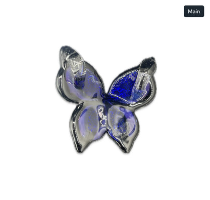 Lyric Glass Large Dichro Butterfly Pendant