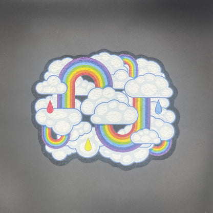 RJ Glass Rainbow In The Clouds Moodmat