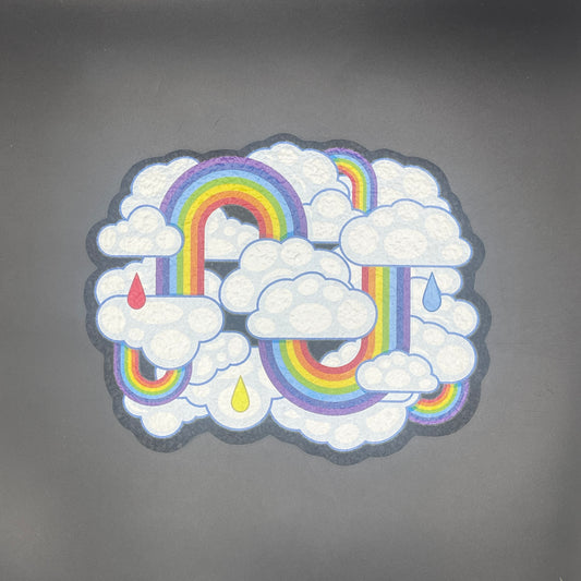 RJ Glass Rainbow In The Clouds Moodmat
