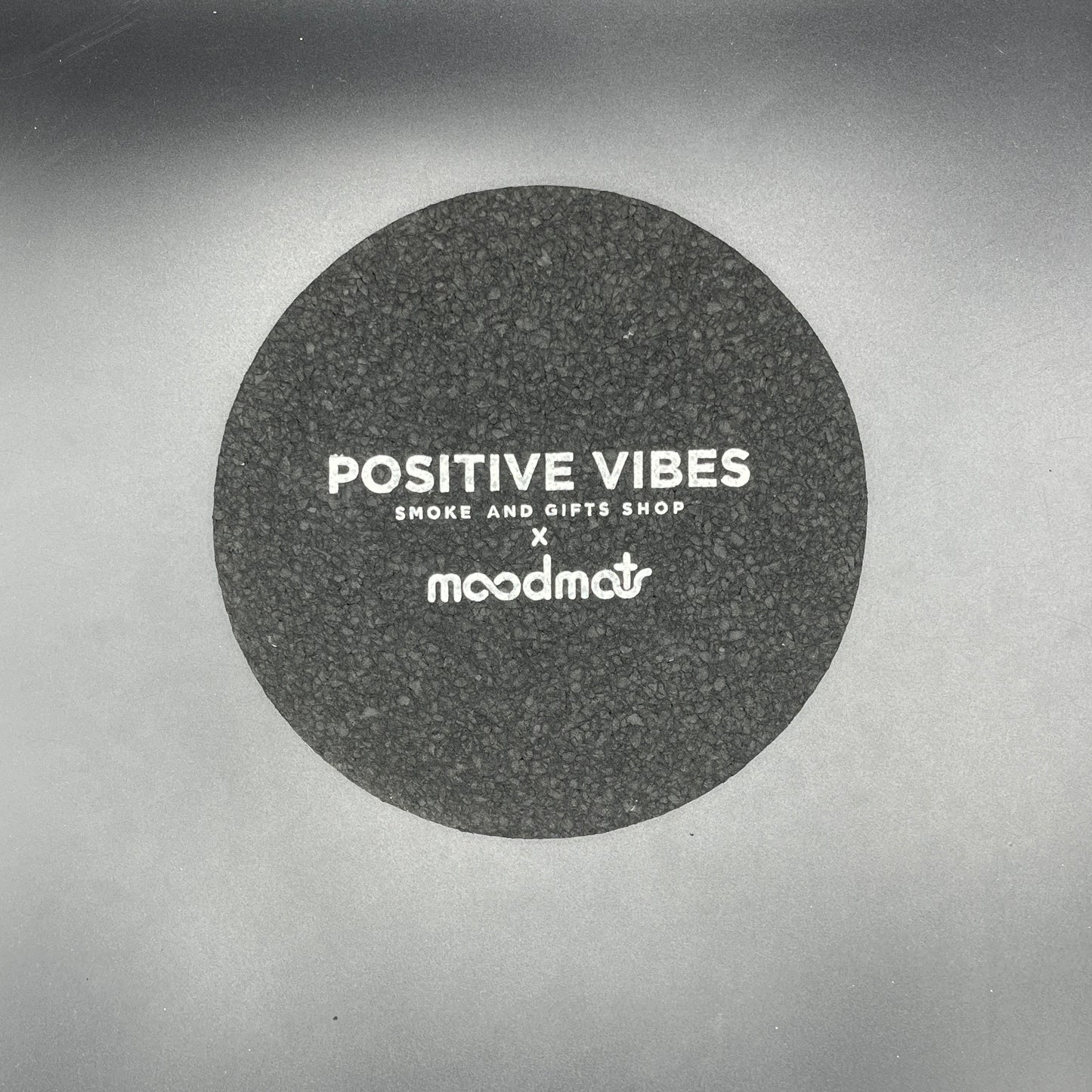 Positive Vibes Green To Blue Logo Moodmat