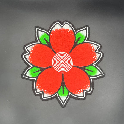 Dark Mountain Cult X Glass House Red Flower Moodmat
