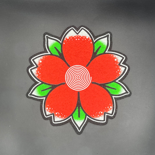 Dark Mountain Cult X Glass House Red Flower Moodmat