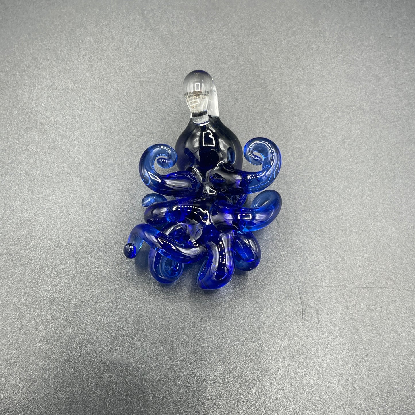 Blue Octopus Pendant