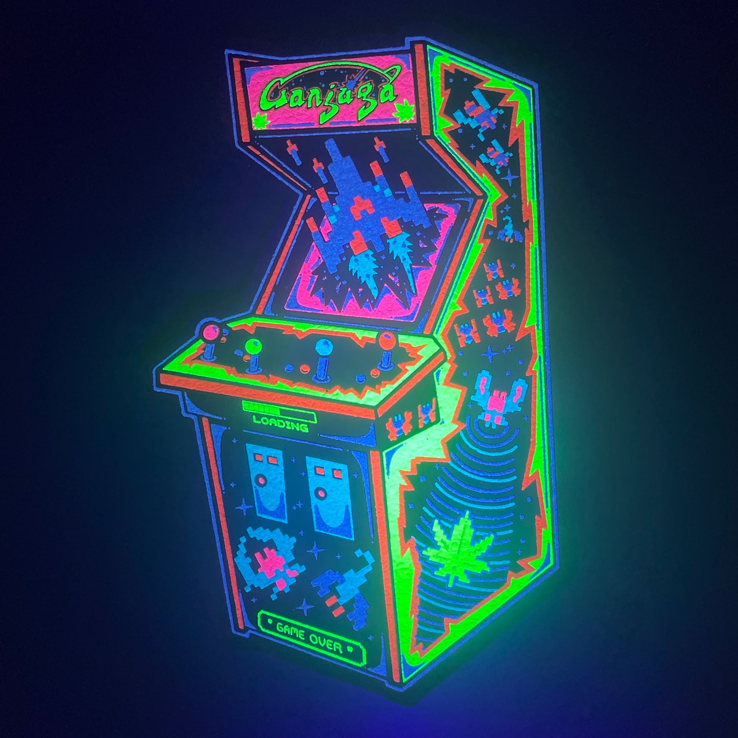 Dark Mountain Cult Ganjaga Arcade Moodmat