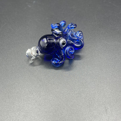 Blue Octopus Pendant