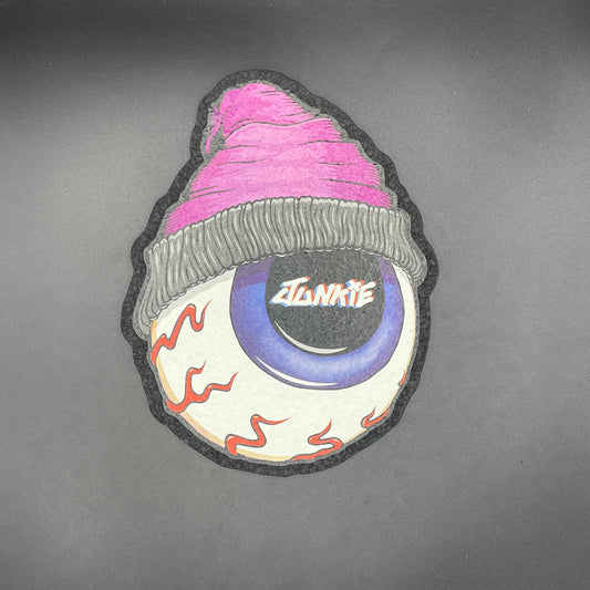 Junkie Pink Beanie Eyeball Moodmat