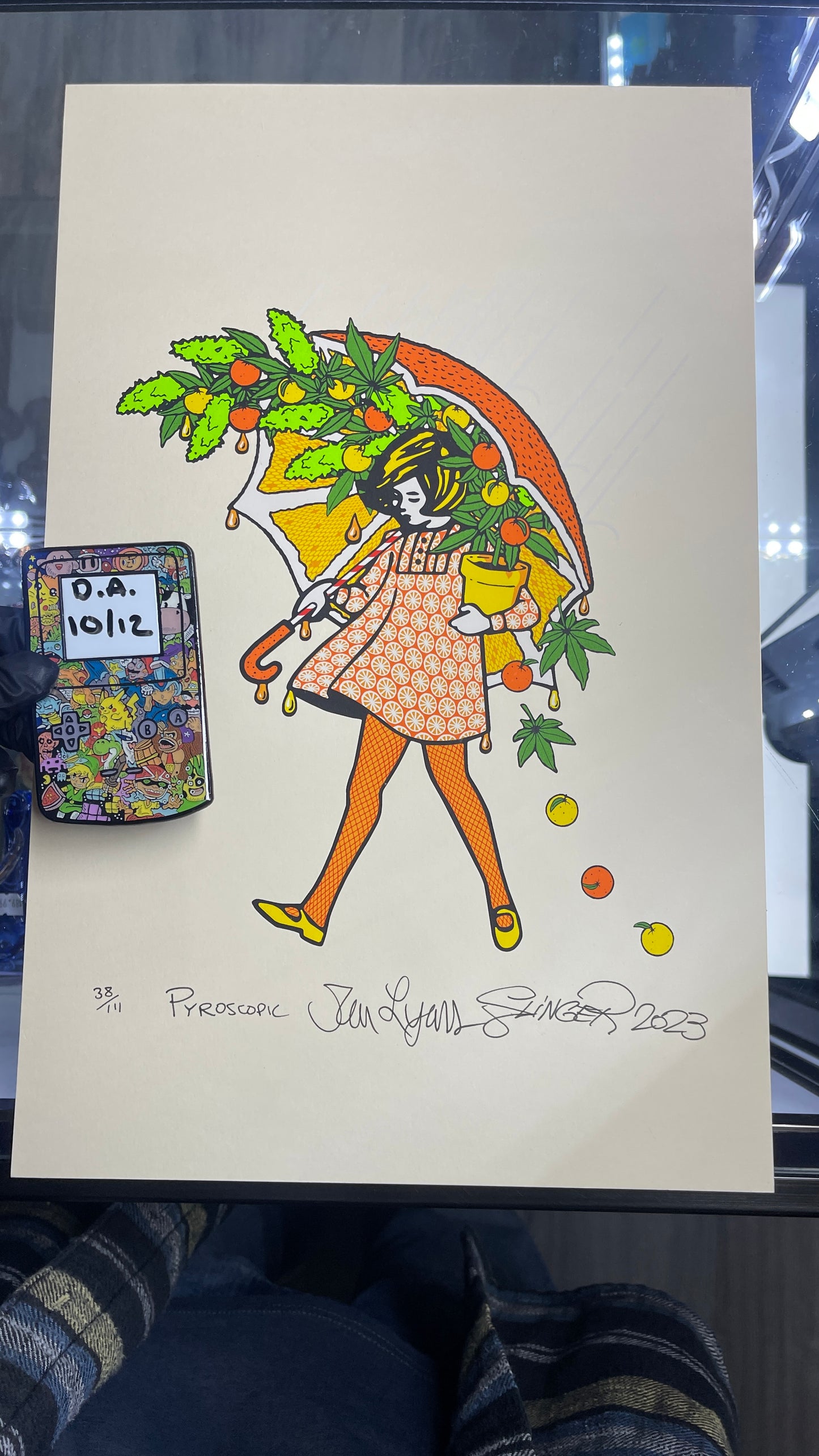 Slinger X Lyons Citrus Girl Print