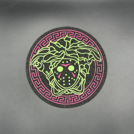 JAD Pink & Green Voorsace Moodmat