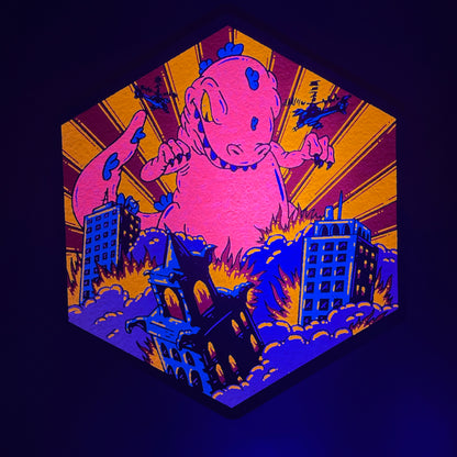 Dark Mountain Cult Pink Reptar Moodmat