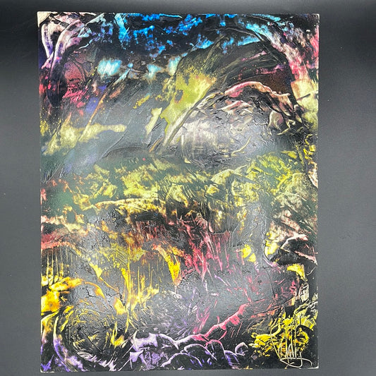 Spray Paint Art Abstract