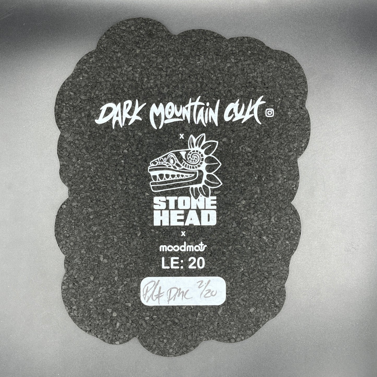 Dark Mountain Cult X Stone Head Red Bath House Moodmat