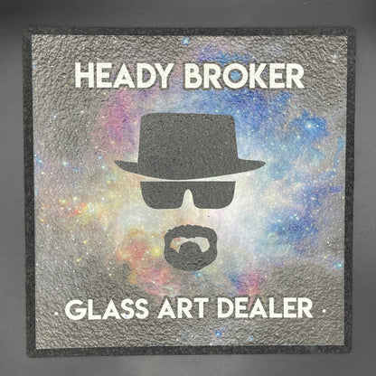 Heady Broker Glass Art Dealer Moodmat