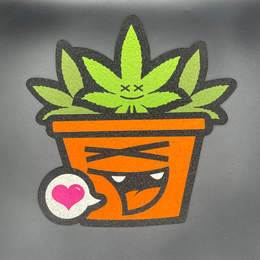 Witch Dr.x X Golden Happy Pot & Plant Moodmat