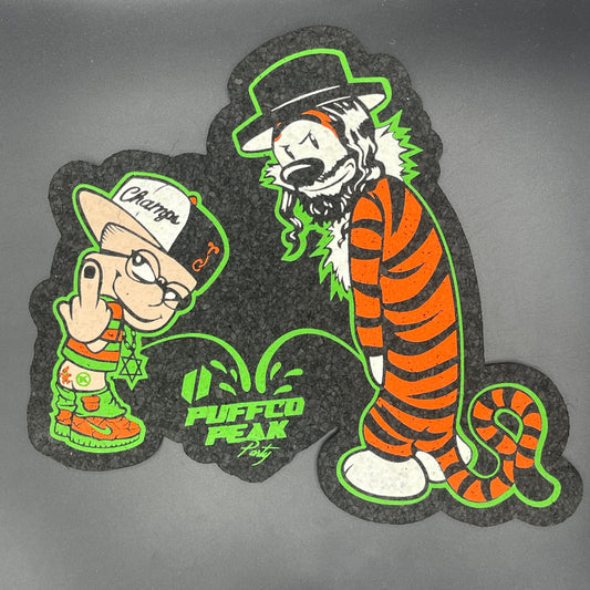 Hippie Hussle X Winemiller Art X Kosher Certified Calvin & Hobbs Moodmat
