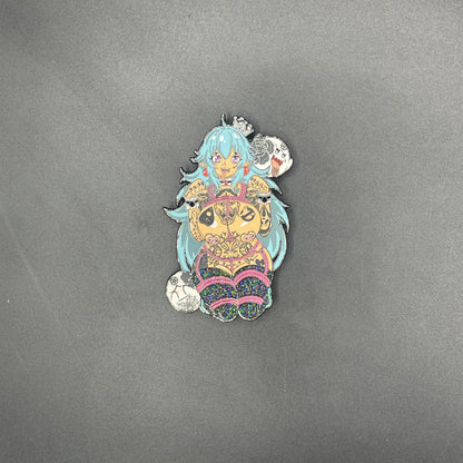 Captivating Audience Pins X Kitsuahri Boo-Thang Pin